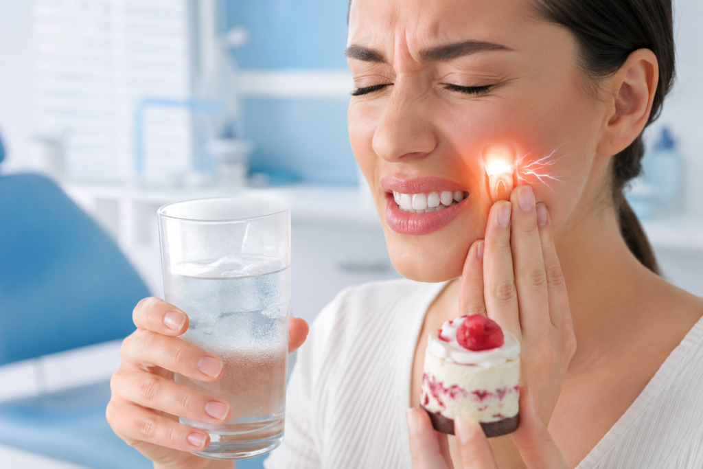 Tooth Sensitivity to Cold & Sweets foods