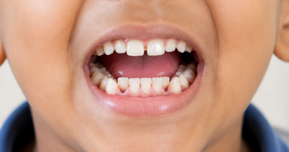 Double Rows of Teeth in Children: Causes and Treatment